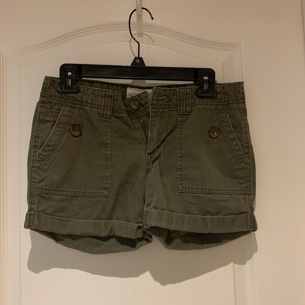 Aeropostale Army Green Shorts